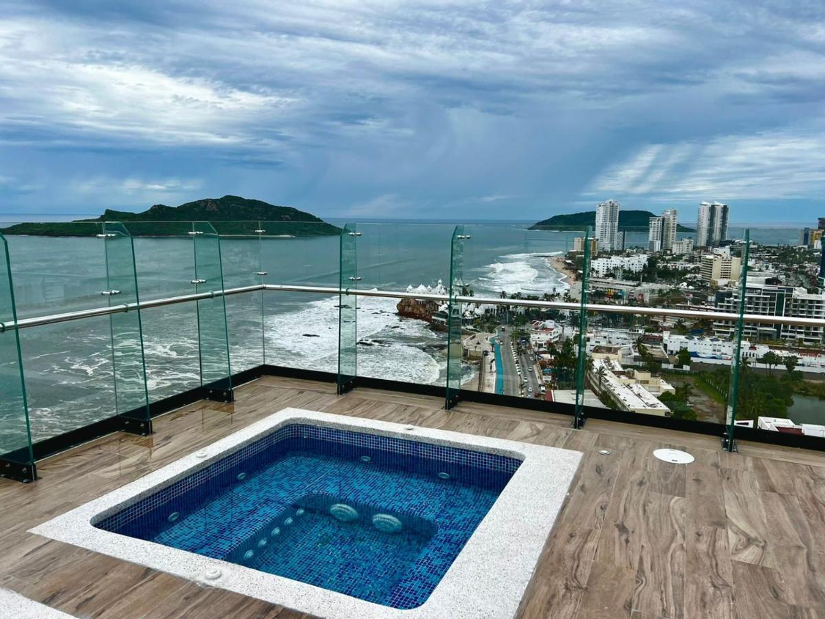 Catania Malecon 1101 Vista Panoramica Al Mar Daire Mazatlan Dış mekan fotoğraf